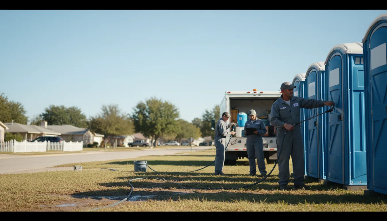Long-Term Portable Toilet Rental in San Pierre, IN near me
